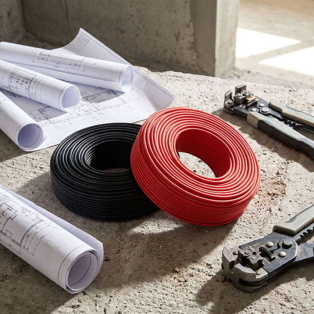 TUV H1Z2Z2-K /PV1-F Tinned Copper Conductor Xlpo Insulation Solar Pv Cable
