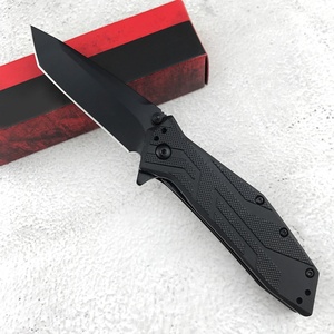มีดพับ Ker shaw Brawler 1990 DIY OEM ขนาด 3.03 นิ้ว ผลิตจากเหล็ก 8Cr13Mov สำหรับเดินป่าและตั้งแคมป์ พร้อมด้ามจับทำจากไนลอนเสริมใยแก้ว - Product Image 2