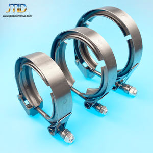 Collier de serrage d'échappement en <span class=keywords><strong>V</strong></span> JTLD 2,5 pouces 63 mm Bride d'échappement Collier de serrage en <span class=keywords><strong>V</strong></span> Collier de serrage de silencieux en <span class=keywords><strong>V</strong></span> - Product Image 4