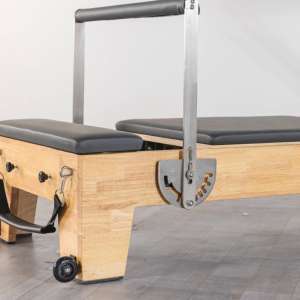 Reformer Pilates Jereathy con Torre, Professionale, Commerciale, Multiuso, Durevole, in Legno Massello - Product Image 2