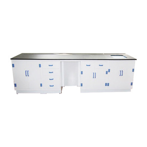 Plan de travail de laboratoire en polypropylène résistant aux produits chimiques, mobilier de laboratoire scolaire - Product Image 4