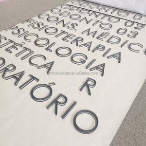 Letras 3D de Acrílico Dorado para Decoración de Pared Interior en Hogares y Edificios, <span class=keywords><strong>Colores</strong></span> Personalizables, Letras Pequeñas - Product Image 5