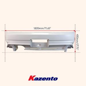 POUR NISSAN SKYLINE R33 <span class=keywords><strong>GTS</strong></span> <span class=keywords><strong>GTR</strong></span> Fibre De Verre DO Style Pare-chocs Arrière - Product Image 2