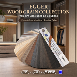 Bordo <span class=keywords><strong>in</strong></span> PVC ABS Acrilico Feelwood ST28 con Bordo Profondamente Goffrato, Colore EGGER H3335 Bianco <span class=keywords><strong>Rovere</strong></span> Gladstone, Striscia per Bordi Mobili - Product Image 3