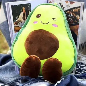 Lovely Children Playing Avocado Plush Pillow Custom Plush Toy Manufacturer Unique Professional Plush Toys For Claw Machine