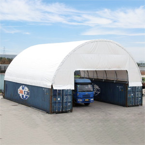 Litong Chất Lượng Cao PVC Dome Vận Chuyển Công Nghiệp Container Shelter Shed Thiết Bị Lưu Trữ Container Canopy - Product Image 4
