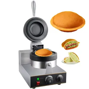 Hamburger machine burger making ufo shape flying saucer snack burger maker mechanic machine electric mesin gelato panini press