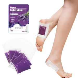 Patchs pour les pieds à la lavande pour <span class=keywords><strong>un</strong></span> nettoyage en profondeur, patchs aux plantes pour favoriser le sommeil - Product Image 6