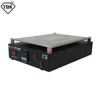 Machine de séparation sous vide 2 en 1 TBK 968D 19 pouces pour smartphone et tablette, grande zone de travail, machine de réparation d'écran LCD