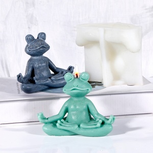 Molde de Silicona para Velas con Forma de Rana, Molde para Velas Aromáticas para Decoración del Hogar, Venta al por Mayor - Product Image 1