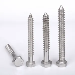 In Stock DIN 7976 Stainless Steel Self-tapping Screw Hex Head Self Tapping Screw