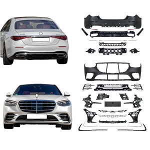 Kit Carrozzeria per Mercedes Benz W223 Aggiornato allo Stile <span class=keywords><strong>Classe</strong></span> <span class=keywords><strong>S</strong></span> 2021 W223 S320 S400 S450, Kit Paraurti Anteriore e Posteriore, Adattamento Perfetto - Product Image 1