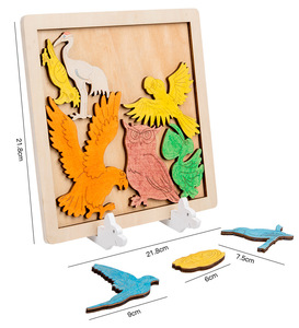 <span class=keywords><strong>Puzzle</strong></span> 3d pour enfants, jouets éducatifs montessori, <span class=keywords><strong>puzzle</strong></span> en bois <span class=keywords><strong>personnalisé</strong></span> avec nom - Product Image 1