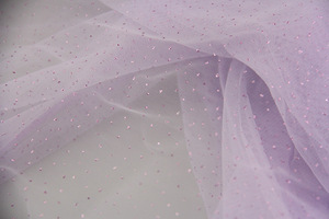 Tela de encaje de malla para vestido de novia y <span class=keywords><strong>baile</strong></span>, 100% nailon, brillante, dorado, brillante, con pegamento, polvo, tul, gran oferta - Product Image 2