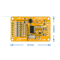 ADS1256 modul dan kit elektronik ADC presisi tinggi 24-Bit untuk akuisisi Data