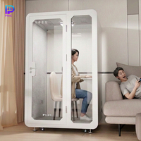 PYinC |   Cabine de bureau insonorisée en métal durable, cabines téléphoniques et cabines d'enregistrement pour immeubles de bureaux, hôtels, salons
