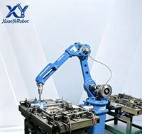 Bras robotisé industriel Yaskawa Welding AR1440 à 6 axes avec station de nettoyage, solutions de soudage robotisé automatisées