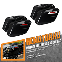 Sacs à bagages rigides pour moto, sacoches de selle pour Harley Touring Street Glide FLHX 2024-2025 CVO Road Glide FLTRXSE 2023-2025