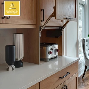 CBMmart Mobili da Cucina Personalizzati, Design Moderno per Cucine Piccole, Armadi in Compensato con Finitura in Melamina, Piano di Lavoro Sospeso - Product Image 5