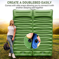 Matelas de couchage gonflable léger pour le camping, la randonnée, le trekking, la randonnée en montagne, le voyage et les activités en plein air