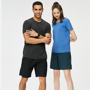 Logotipo personalizado bordado Impresión de secado rápido 165gsm Jersey Athletic cuello redondo Camiseta moda diseño Casual para hombres - Product Image 2