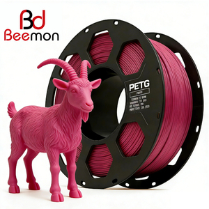 BEEMON เส้นใย PETG ขนาด 1.75 มม. น้ำหนัก 1 กก. กลิ่นน้อย ไม่มีฟองอากาศ ใช้งานร่วมกับเครื่องพิมพ์ 3 มิติ FDM ส่วนใหญ่ได้ - Product Image 1