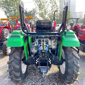 Tracteur à moteur diesel JSR 50HP-140HP 4WD avec entraînement par engrenages de pompe Machine agricole à haute productivité arbre de prise de force - Product Image 3