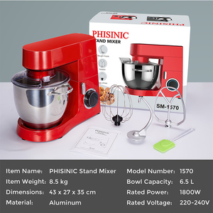 Batteur sur socle à bon <span class=keywords><strong>prix</strong></span>, ensemble de fouets, 6,5 L, mélangeur de cuisine multifonction, Batidora De Pie, batteur sur socle pour la pâtisserie - Product Image 6