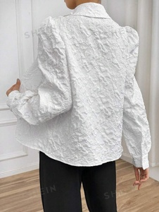 Jacquard de détail tissé pour faire Tween Girl Slim Fit <span class=keywords><strong>magnifique</strong></span> robe de vacances à manches courtes avec encolure carrée et fleur 3D - Product Image 6