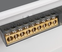 BAILI-boîte de Distribution électrique 32 voies LS, nouveau design de panneau métallique brossé, boîte de Distribution électrique MCB