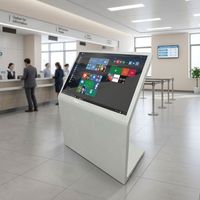 Kiosque d'interrogatoire intelligent en libre-service, écran commercial intérieur de 43 pouces