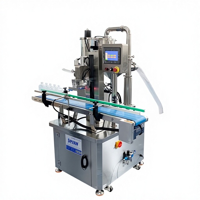 SPX Automatic Pneumatic Motor-Driven High-Accuracy Stainless Steel Filling Machine for Cosmetic Cream Jam Hot Wax Sesame Oil