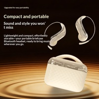 Earphone Olahraga Model Gantung Telinga dengan Desain Kotak-kotak Baru, Daya Tahan Baterai Lama, dan Estetika yang Menarik, Nirkabel Bluetooth