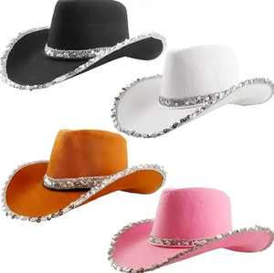 Trang phục độc ác tùy chỉnh texan Cowgirl mũ cao bồi dành cho người lớn ưa thích ăn mặc mũ - Product Image 1