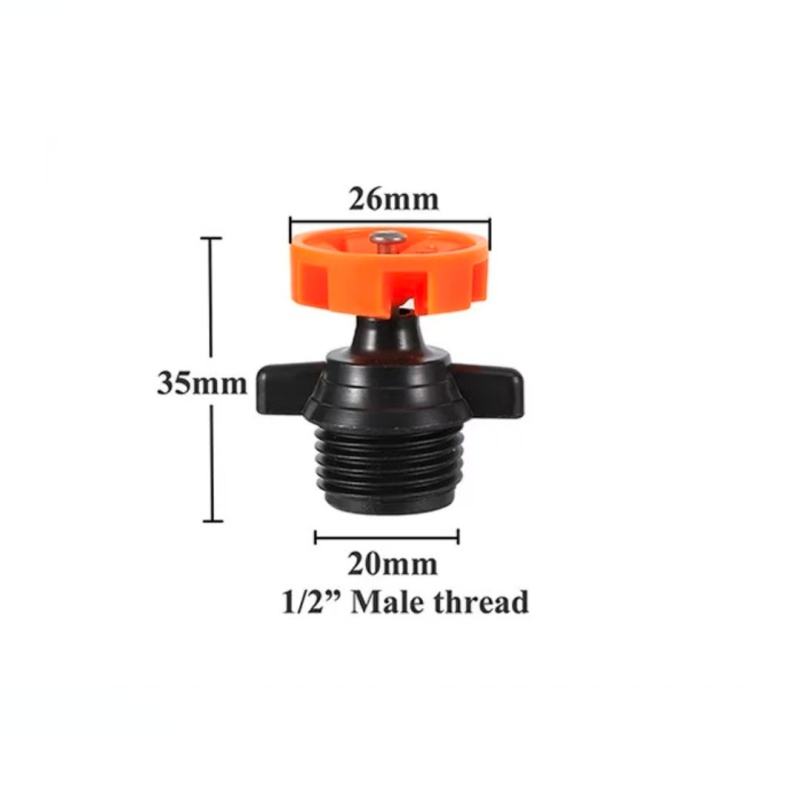 1/2' Male  thread  Orange