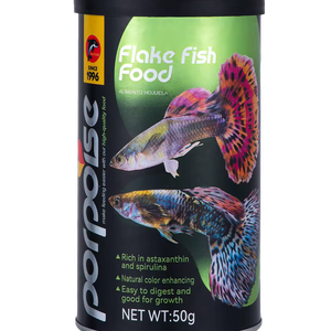 Alimento En Hojuela Para Peces 50g 400mL Con 3 Colores - Product Image 1