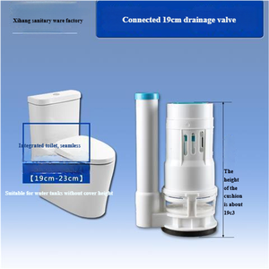 Raccord de réservoir d'eau de toilette Abs à fermeture automatique chasse d'eau en plastique pour réservoir de toilette réglable - Product Image 2