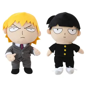 DL61784 New Psychic 100% Cartoon Mob Psycho 100 Plush toy Cute hero action figure cartoon game character custom plush toy