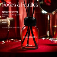 Diffuseur de parfum Rose Leaf Reed 110ml, romantique, confortable, moderne, élégant, parfum d'ambiance longue durée, couverture 30%, personnalisable, unisexe
