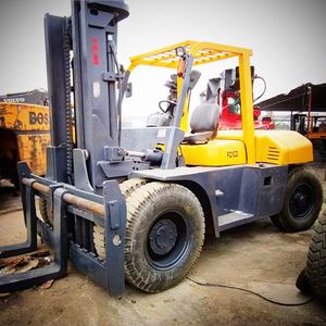 Venta caliente excelente rendimiento Usado TCM FD100 Carretilla elevadora para la venta - Product Image 2