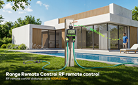 Capteur RF 4 zones WD01, solaire, Wifi, Tuya, arrosage mécanique, prises électriques Aqualin, minuterie de coupure d'eau, bouteille d'eau, retard de pluie