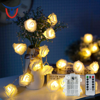 Luces Decorativas LED con Clasificación IP44, Blanco Cálido, 3m/4m para el Día de San Valentín