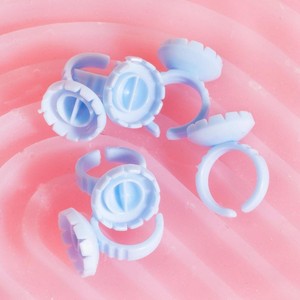 Anillo de <span class=keywords><strong>pegamento</strong></span> para pestañas, anillos de <span class=keywords><strong>pegamento</strong></span> azul para pestañas - Product Image 5