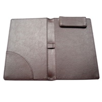 Porte-billets et porte-cartes en PU avec porte-chéquier et porte-stylo pour reçus