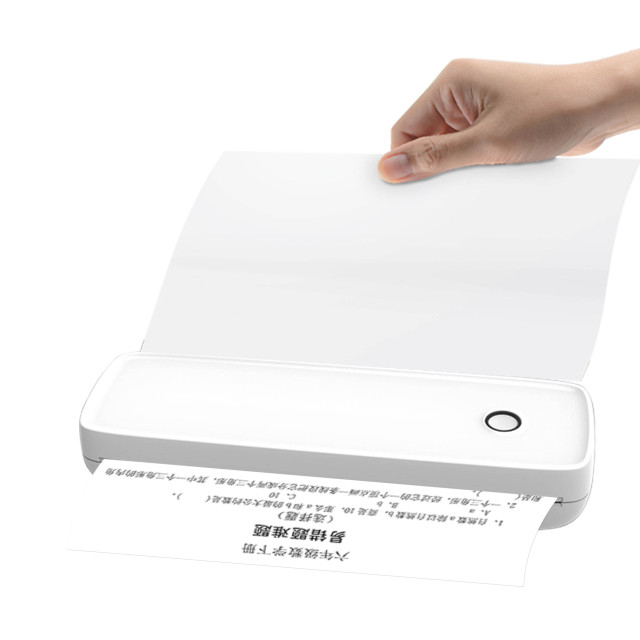 Hot Sale A4 Wireless Inkless Notes Mini Portable Thermal Printer With Blue Tooth