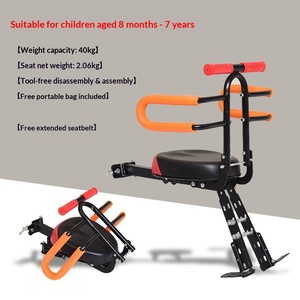 Siège avant pour vélo de montagne pour enfants, siège bébé unisexe, capacité de charge de 40 kg - Product Image 2