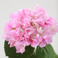 Hydrangeas artificiels réalistes en gros pour la décoration de la maison, du salon, des festivals, Noël, le Nouvel An et les accessoires de photographie