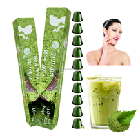 Capsules de Matcha Vert de Haute Qualité Personnalisables – Capsules Premium pour Machine