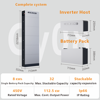 Système de stockage d'énergie modulaire haute tension GY08 8 kWh extensible jusqu'à 256 kWh 450 V IP66
