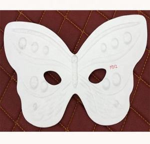 Maschera per il viso in pasta di legno maschera per feste divertenti per feste di carnevale festa di carnevale in maschera Costume da cartone animato Cosplay di Halloween fai da te - Product Image 5